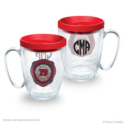 Personalized Fire Fighter Tervis Mug